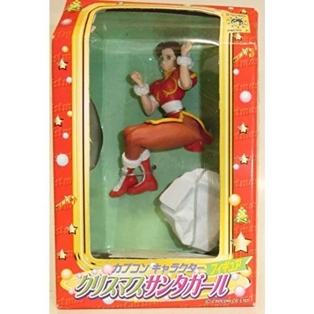 Capcom Character Christmas Santa Girl Figure Chun Li Single Item