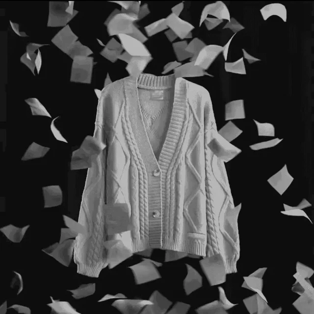 TAYLOR SWIFT THE Tortured Poets Department Gray Cardigan Size XS/S In
