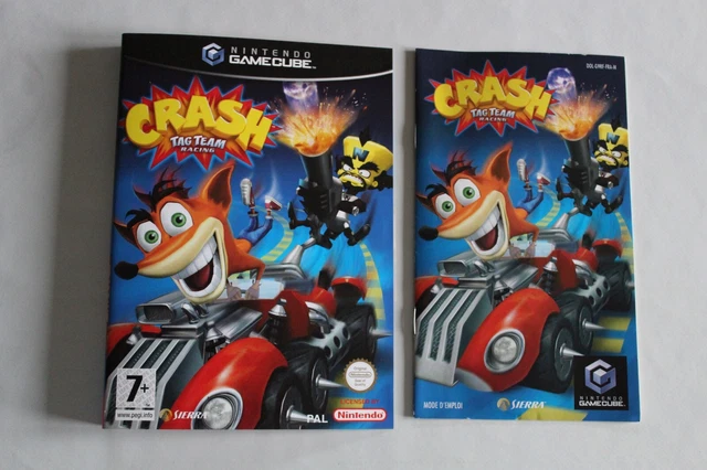 CRASH TEAM RACING + Manual - PAL - PS1 - Tested & Working - Free