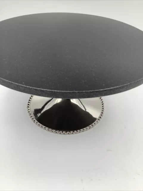 Michael Aram Molten Cake Stand, Black Marble # 143354 2