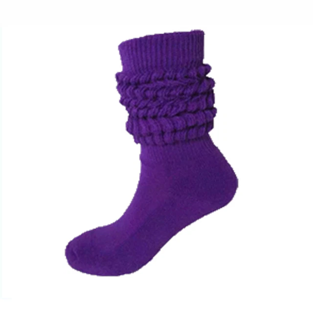 Womens Mens Knee High Soft Slouch Socks Uniform Athletic Soccer Workout Casual ♡