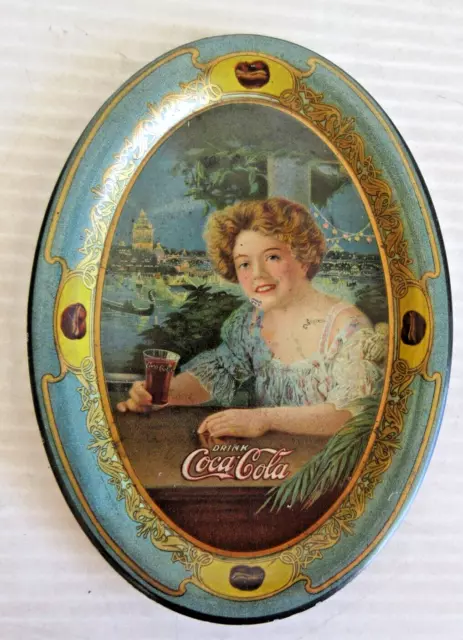 Vintage Advertising Tip Tray Coca-Cola 1909