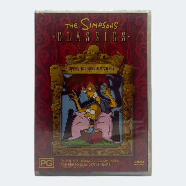 THE SIMPSONS - Springfield Murder Mysteries DVD [Classics] - Region 4 ...