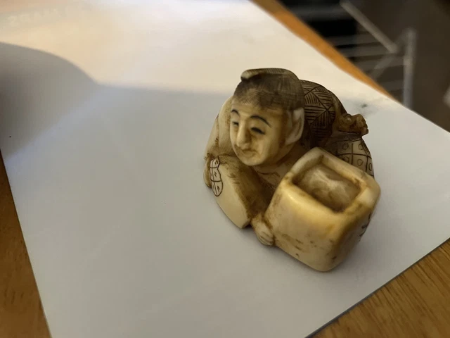 Netsuke Ancien XIXème – Figurine Décorative Japon – Époque Meiji