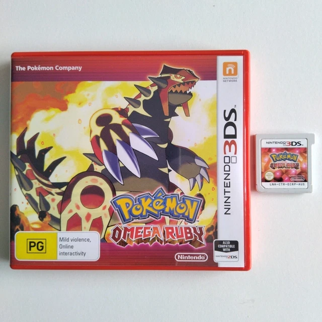 POKEMON OMEGA RUBY (Nintendo 3DS AUS PAL **CART NOT READING ISSUE