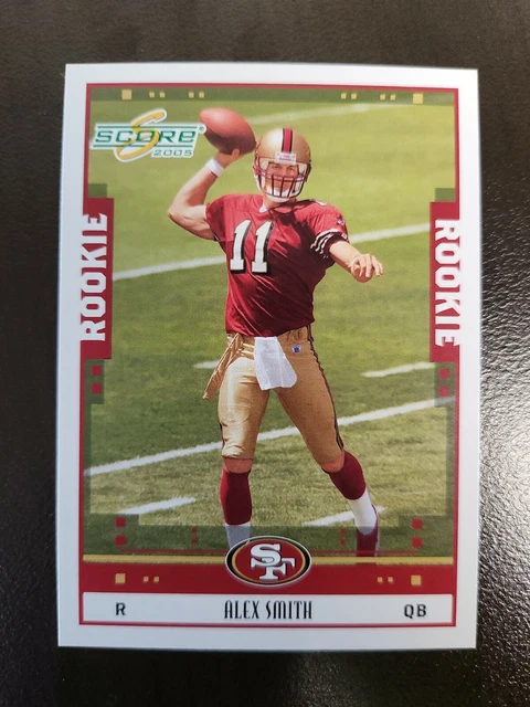 2005 Score Alex Smith RC card #331