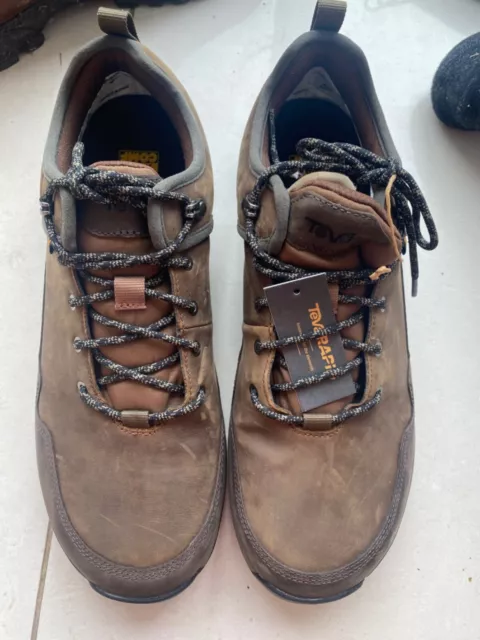 Teva Riva Rp Mens Waterproof Hiking Shoes - Dark Brown/Olive Eu 45 Us 11.5