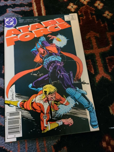 June #6 .75 Atari Force Dc Comic Book Vtg