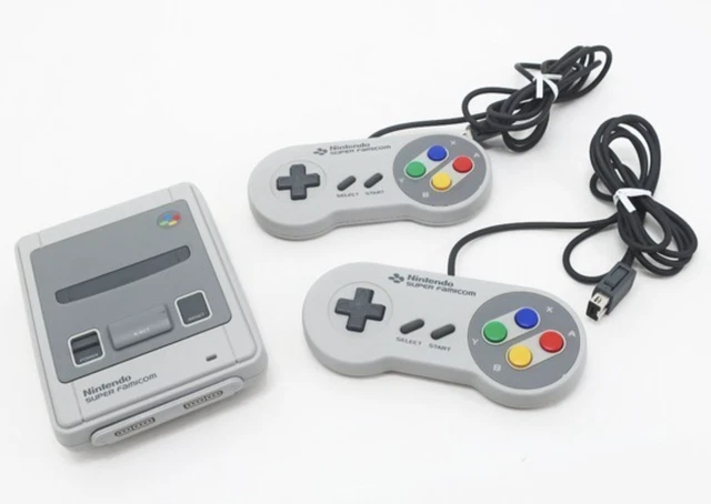 Nintendo SUPER Famicom SNES Japan Retro Game console Choice of Accessories
