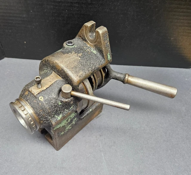 HARDINGE HORIZONTAL VERTICAL 5C Collet Indexing Fixture HV4N Machinist