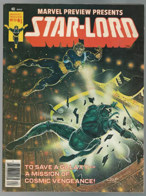 Marvel Preview #15 Presents Starlord 1978 Chris Claremont Carmine Infantino