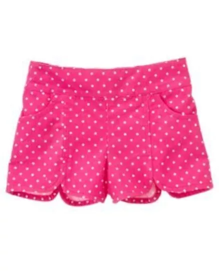Gymboree Cape Cod Cutie Pink Pindot Woven Shorts 6 12 18 24 3T 4T 5T Nwt