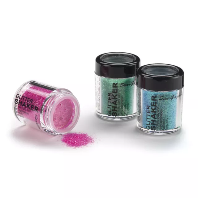 Stargazer Glitzershaker Lidschatten - alle Farben (lose UV Holo glitzernd)