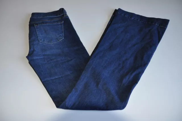 VTG Denim Y2K J BRAND Jeans LOVESTORY Low Rise BELL BOTTOM Flare 27" x  34"