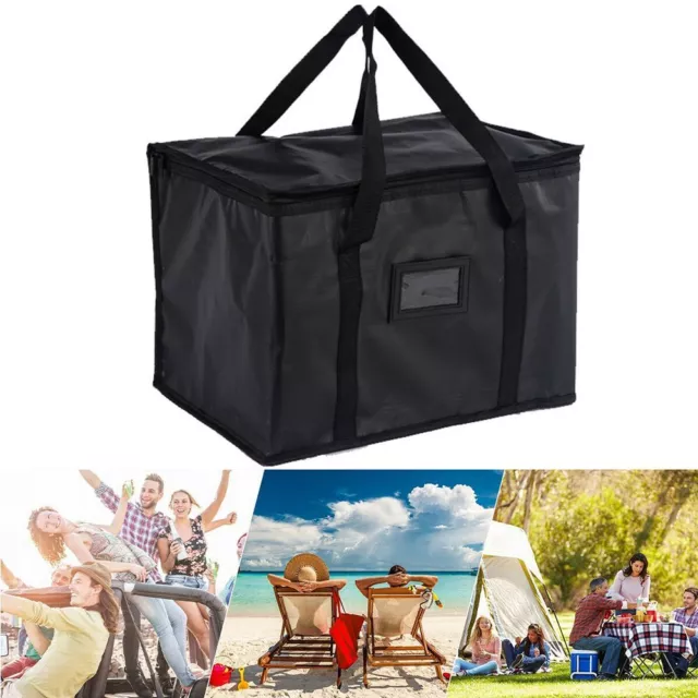 Storage Container Takeaway Insulated Bags Warm Cold Bag Tote Pouch Lunch Bag