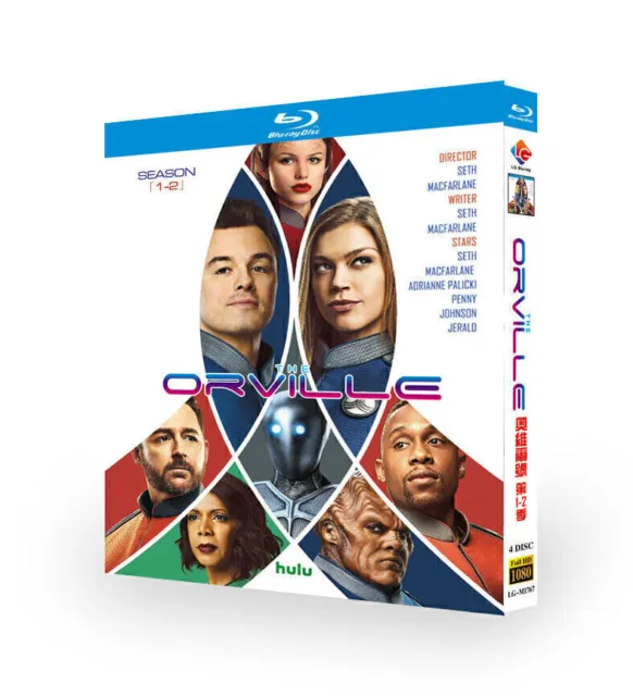 The Orville Season 1-3 Blu-ray BD TV Complete English All Region 6 Discs Boxed 2