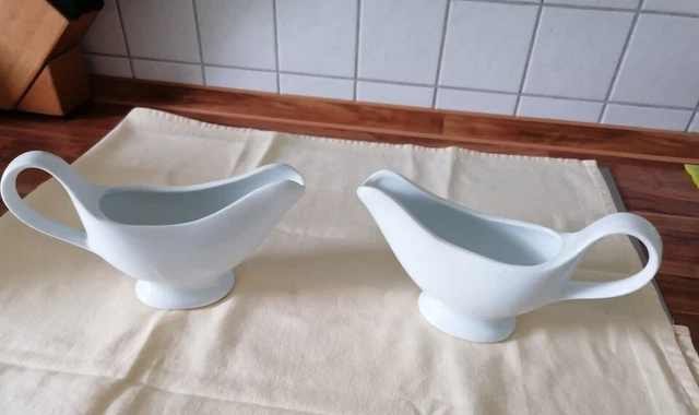 Omesata Sauciere Mit Untertasse - 480ml Keramik Servierschale Für Saucen & Dressing