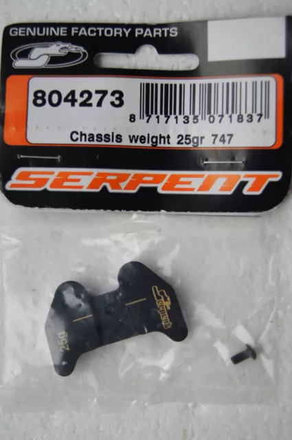 Serpent, 804273, Chassisgewicht 25gr. 747