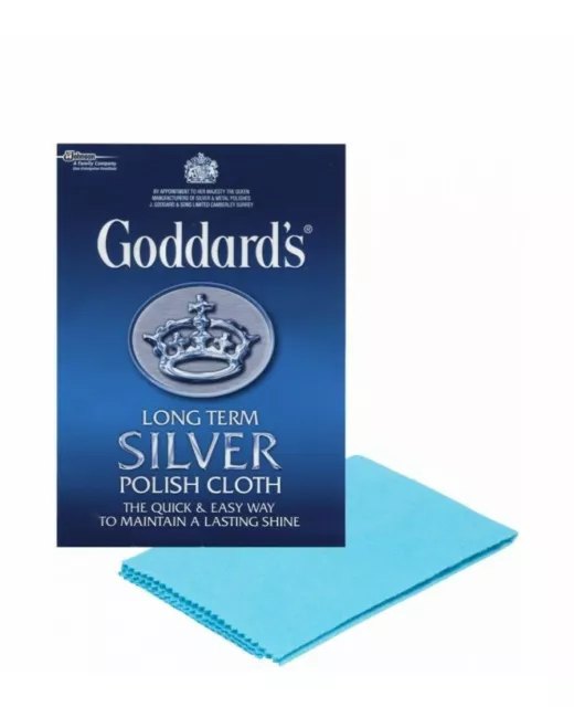 New Goddards Silver Jewellery Cleaning Clean Cleaners Polish Polishing Rub Cloth