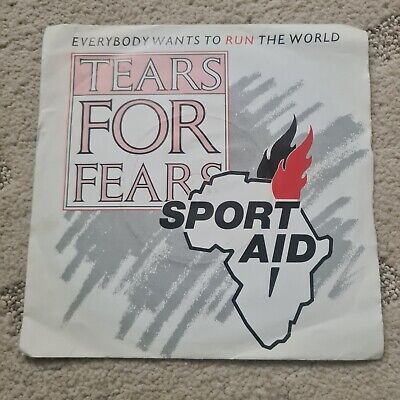 Tears For Fears Everybody Wants To Run The World 45rpm Vinyl Record