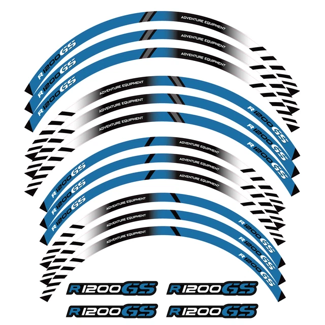 2 Stück Tankaufkleber Für BMW R 1200 GS (2013-2016 LC) – Graue Seitendekoration, Ersatz- Oder Upgrade-Option
