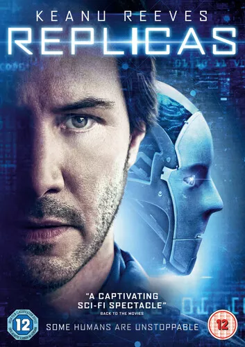 Replicas DVD (2019) Keanu Reeves, Nachmanoff (DIR) cert 12 Fast and FREE P & P