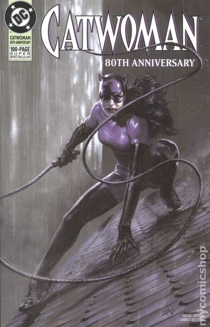 Catwoman 80th Anniversary 100 Page Super Spectacular 1G Dell'Otto 1990s VF 2020