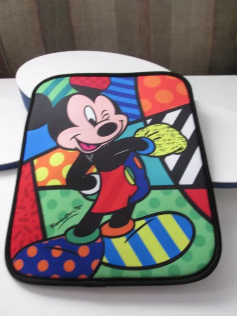 Mickey Mouse IPad tablet cover 10.1 by Britto - licensed product - new 10 x8 "