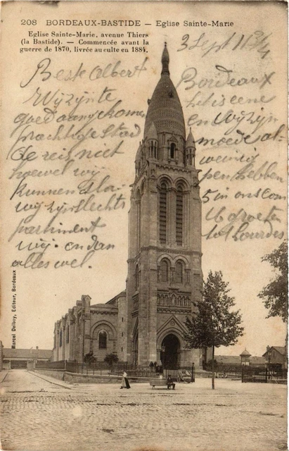 CPA Gironde BORDEAUX-Bastide Church of St-MARIE (982545)