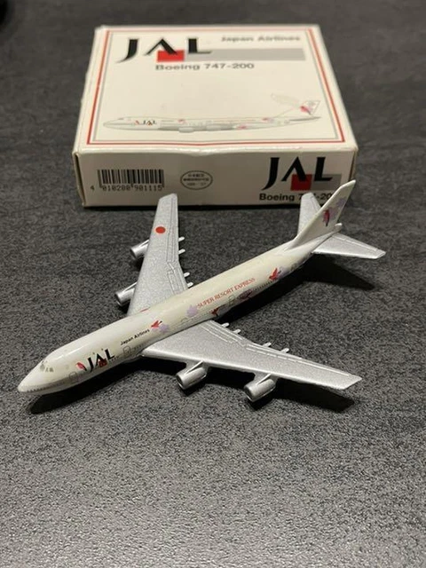 JAL JAPAN AIRLINES Boeing 747 Schabak 1:600 Scale Diecast Aircraft