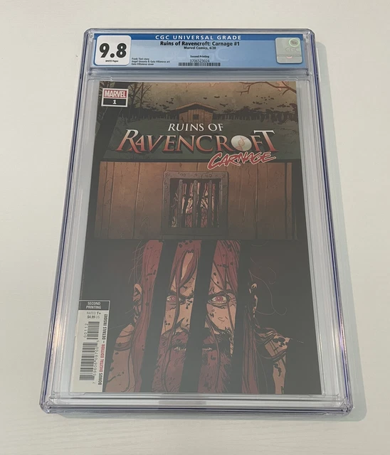Ruins of Ravencroft: Carnage 1 CGC 9.8 NM/M 1st Cortland Kasady 2nd Print Cover