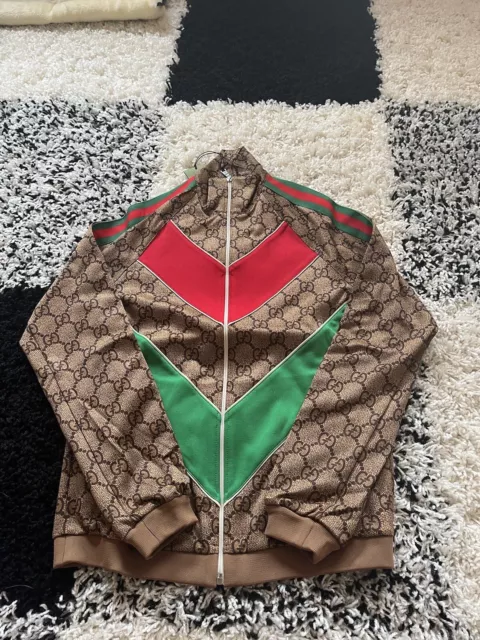 Gucci tracksuit top deals