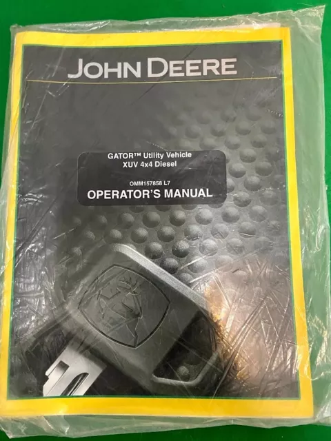 John Deere OMM157858 XUV Diesel Gator Operator's Manual