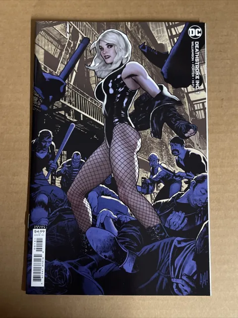 Deathstroke Inc #1 Hughes Black Canary Variant First Print Dc Comics (2021)