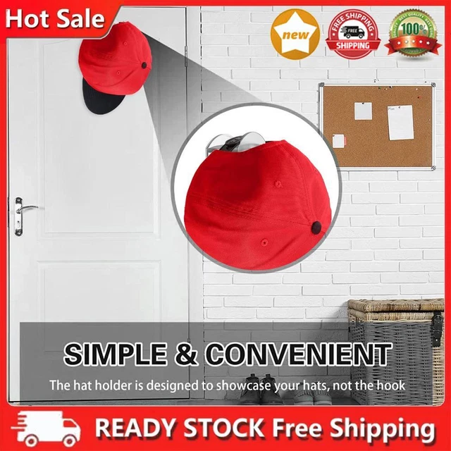 Modern Adhesive Hat Hooks No Drilling Heavy Duty Portable Hanging Organizer