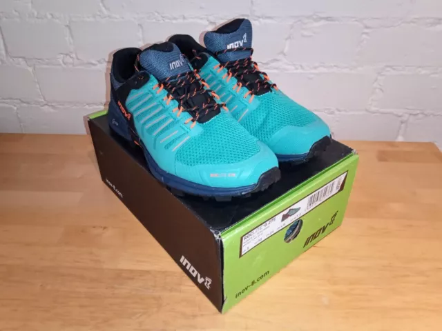 UK5 Women's Inov8 Roclite G275 Teal / Navy - Trail Running Shoes - FREE P&P