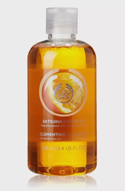Gel de ducha The Body Shop Satsuma 250 ml/8,4 oz fórmula antigua