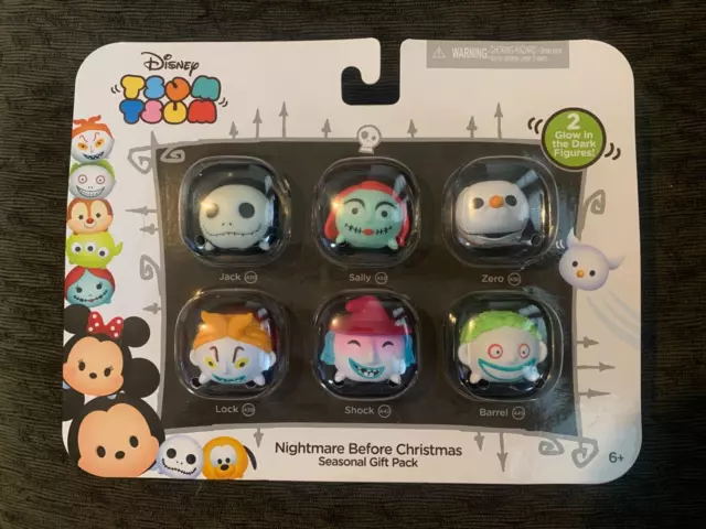 2016 Disney Tsum Tsum Nightmare Before Christmas Halloween Gift Set