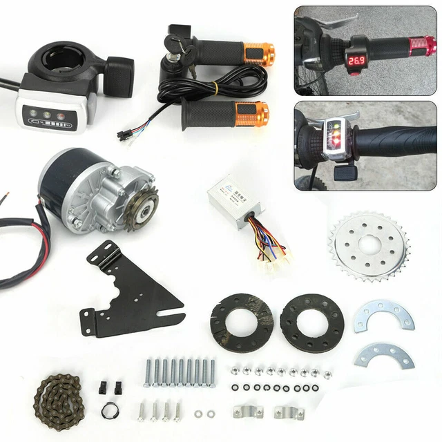 350W 24V / 36V Electric Bicycle Conversion Kit Freewheel  Ebike Motor Hub