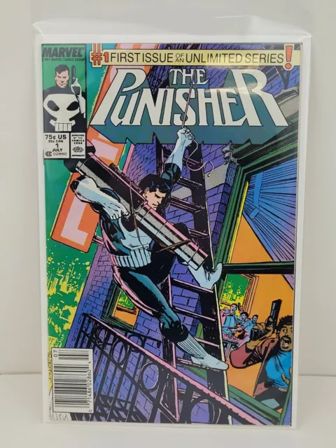 The Punisher Vol. 2 #1 Newsstand High Grade 1st Issue In A Unlimited Series 1987