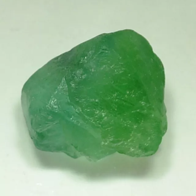 141.70Ct 100%Natural Brazilian Green Fluorite facet Rough Gemstone