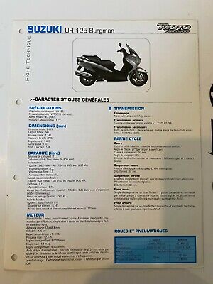 Suzuki scooter 2006 Burgman 125 400 650 AY50A Katana prospectus brochure 