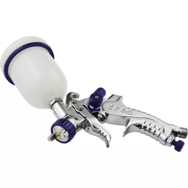 Mechpro Blue HVLP Touch Up Spray Gun 2pc