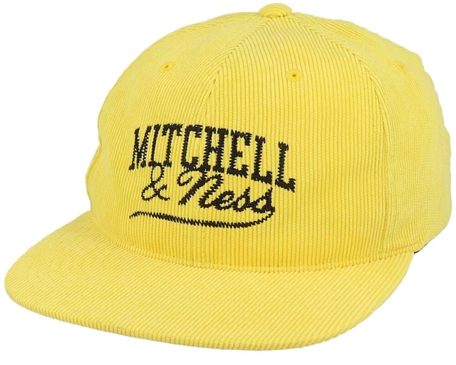 Mitchell & Ness Jaune INTL628 Été Velours Own Marque Snapback Cap Bonnet
