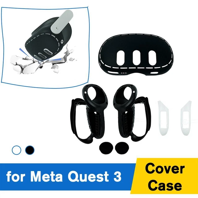 Host Silicone Protective Cover For Meta Qu3 VR Hel Head met set Protective K5O7
