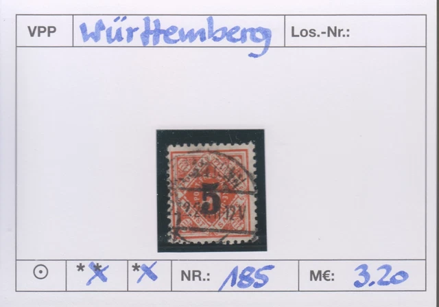 Altdeutschland Württemberg  Sauber  O aus gepfl. Sammlerbestand ........ Ansehen