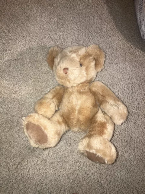 Vintage Russ Bear Plush Brown Teddy Brock