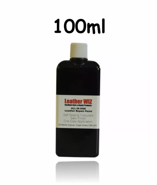 Leather Repair Paint ALL IN ONE Leather Dye For Restoring Colour Leather 100ml