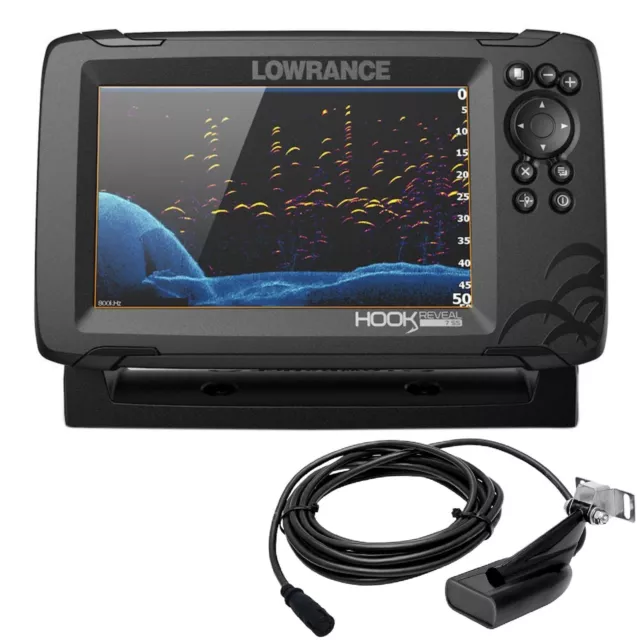 Lowrance Hook 2- 7X Splitshot HDI Fishfinder GPS Plotter 000-14020-001