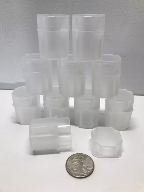 10ct Guardhouse Square Half Dollar Coin Tubes Each Holds 20 Coins